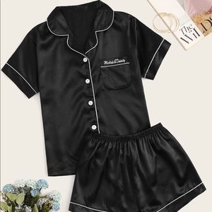 Satin pijama set